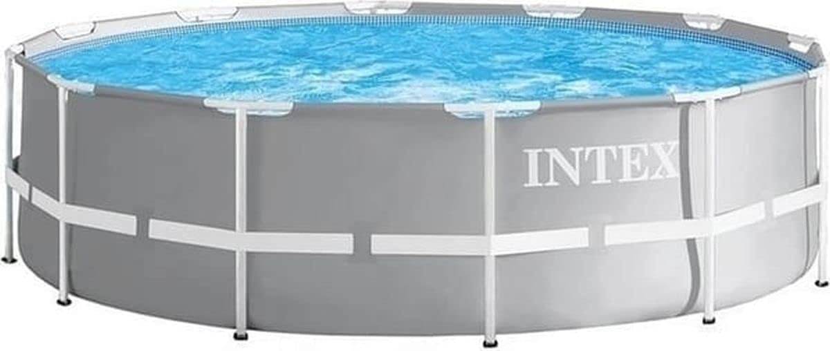 Intex Prism Frame Pool 366 x 76 cm – Freisteller auf Weiß