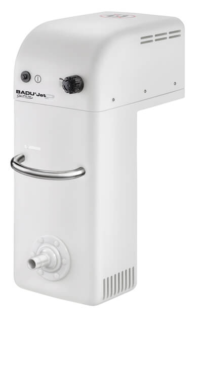 Speck BADU JET Active V2 Einhänge-Gegenstromanlage 0,75 kW 230 V 20 m³/h mit Luftperlbad und schwenkbarer Düse